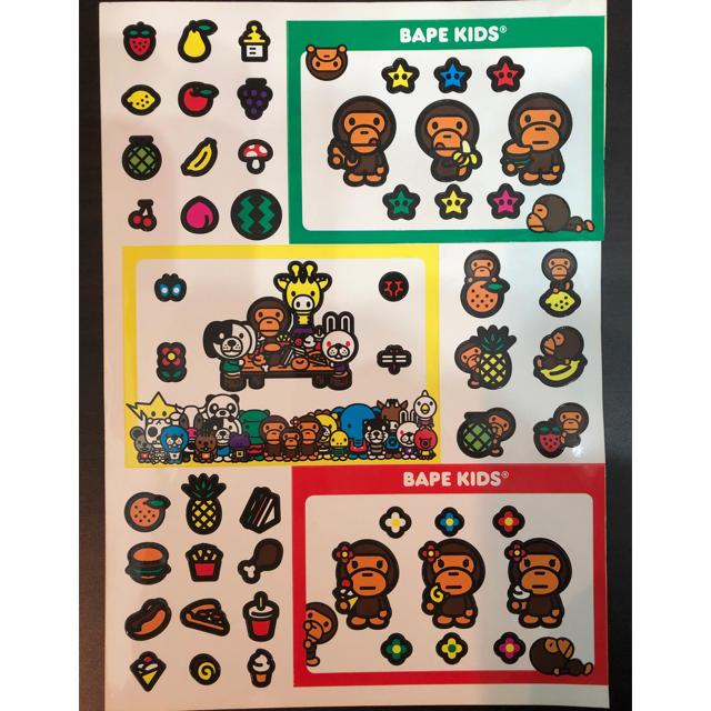 A BATHING APE(アベイシングエイプ)のBAPE KIDS トートバック&ミラー　　【新品未使用】 キッズ/ベビー/マタニティのこども用ファッション小物(その他)の商品写真