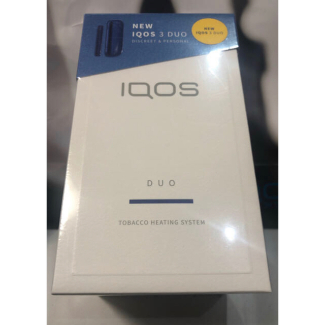 IQOS(アイコス)ののそきんさん専用　【新品未開封】IQOS 3 DUO ゴールドとブルー メンズのファッション小物(タバコグッズ)の商品写真