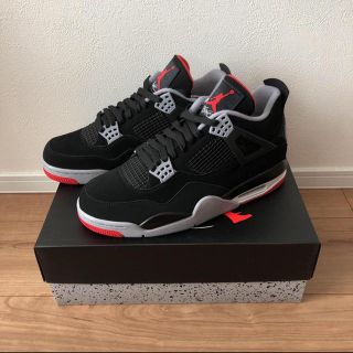 ナイキ(NIKE)のAIR JORDAN 4 "BRED" 27cm(スニーカー)