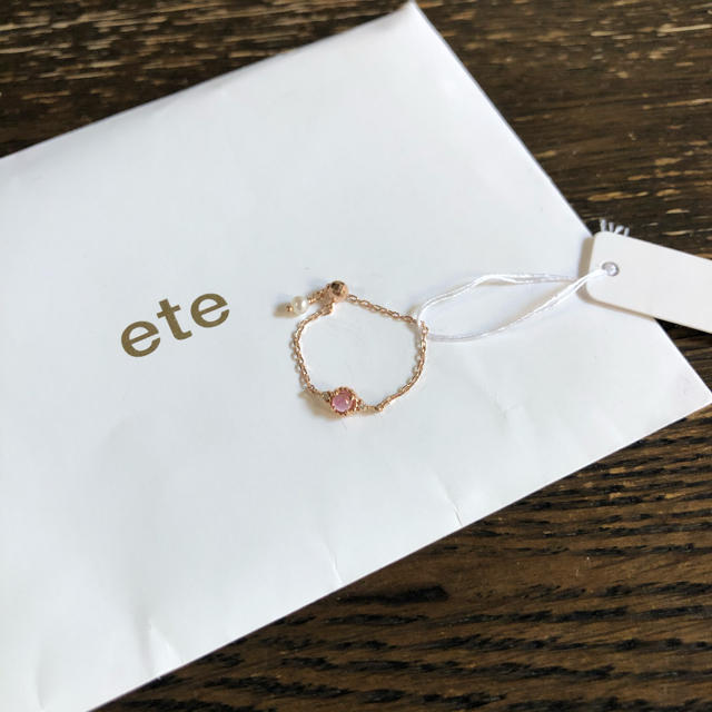 ete❤︎エテ❤︎ピンキーリング❤︎K10PG❤︎新品未使用❤︎お買い得