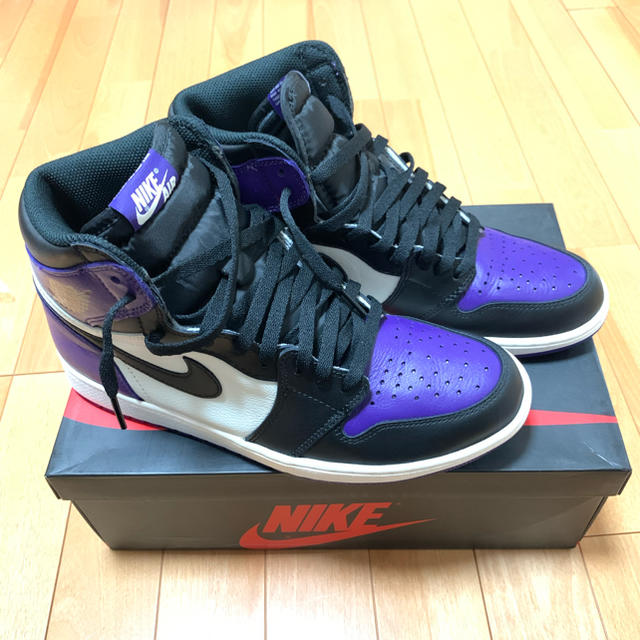 NIKE(ナイキ)のピカデリー4679様専用　JORDAN 1 COURT PURPLE 28.5 メンズの靴/シューズ(スニーカー)の商品写真