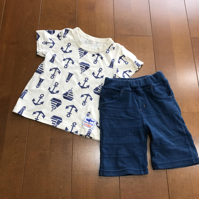 mikihouse(ミキハウス)のPiCNiC  110cm  Tシャツ・ズボン キッズ/ベビー/マタニティのキッズ服男の子用(90cm~)(Tシャツ/カットソー)の商品写真