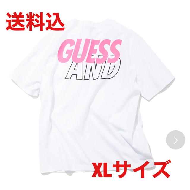 シルバー/レッド WIND AND SEA × GUESS Tシャツ White XLサイズ - 通販