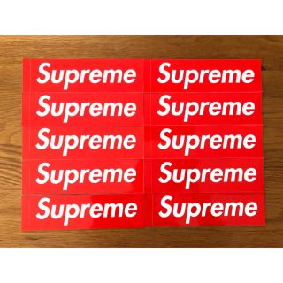 シュプリーム(Supreme)のSupreme BOX Logo sticker ロゴ ステッカー 10枚セット(ステッカー)