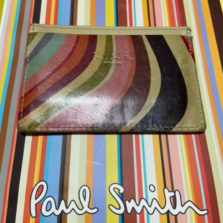 ポールスミス(Paul Smith)の【Paul Smith】ポールスミス パスケース カード入れ(名刺入れ/定期入れ)