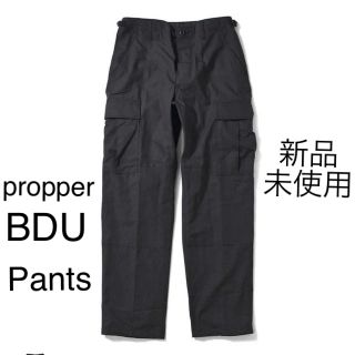 ビームス(BEAMS)のpropper BDU カーゴパンツ　ブラック　L レギュラー(ワークパンツ/カーゴパンツ)