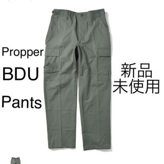 ビームス(BEAMS)のpropper BDU カーゴパンツ　オリーブ　L レギュラー(ワークパンツ/カーゴパンツ)