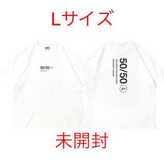 フラグメント(FRAGMENT)のLサイズ　白 Tシャツ　TBPR FRAGMENT タイトブース フラグメント(Tシャツ/カットソー(半袖/袖なし))