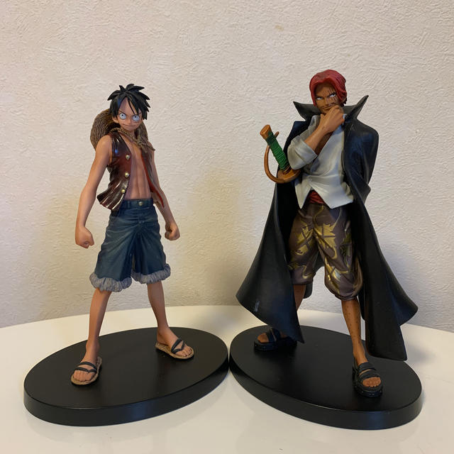 ONE PIECE ルフィ シャンクスフィギュアセット