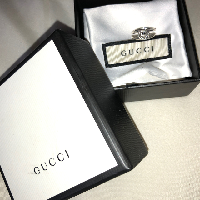 Gucci(グッチ)のGUCCIリング   付属品付き 今日限り4600円 レディースのアクセサリー(リング(指輪))の商品写真