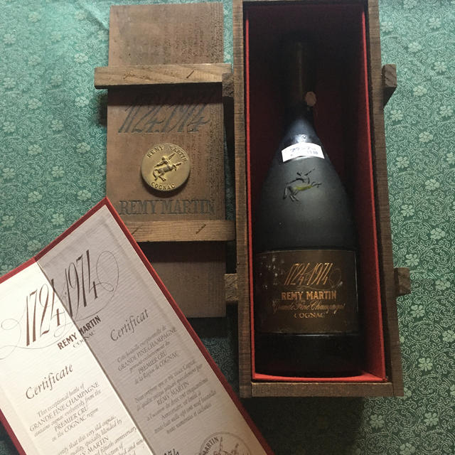 古酒】REMY MARTIN 1724-1974 COGNAC レミーマルタン 高い素材 40670円