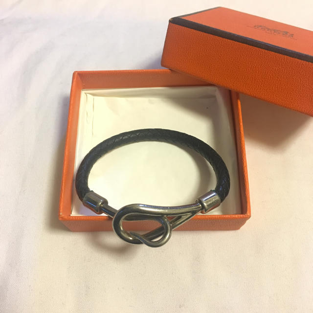 HERMES ブレスレット　レザー