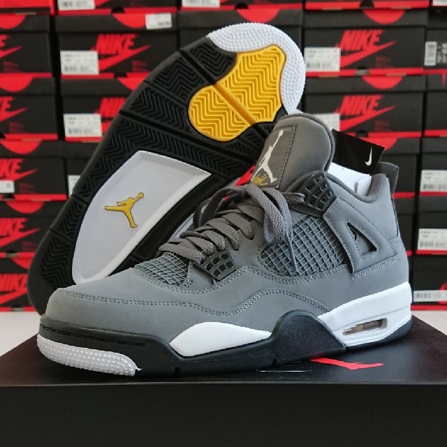 新品未使用 黒タグ付 28.5㎝ JORDAN4 ジョーダン クールグレー