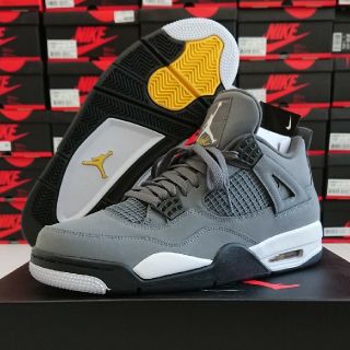 ナイキ(NIKE)の新品未使用 黒タグ付 28.5㎝ JORDAN4 ジョーダン クールグレー(スニーカー)