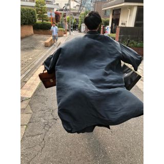 コムデギャルソン(COMME des GARCONS)の古着 シルク100% ガウン 羽織り 和モード(その他)