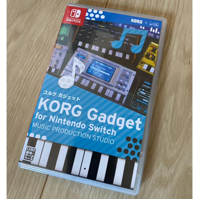 KORG(コルグ)のKORG Gadget for NINTENDO Switch エンタメ/ホビーのゲームソフト/ゲーム機本体(家庭用ゲームソフト)の商品写真