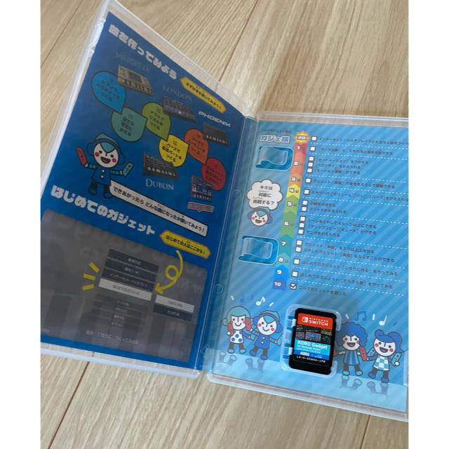 KORG(コルグ)のKORG Gadget for NINTENDO Switch エンタメ/ホビーのゲームソフト/ゲーム機本体(家庭用ゲームソフト)の商品写真