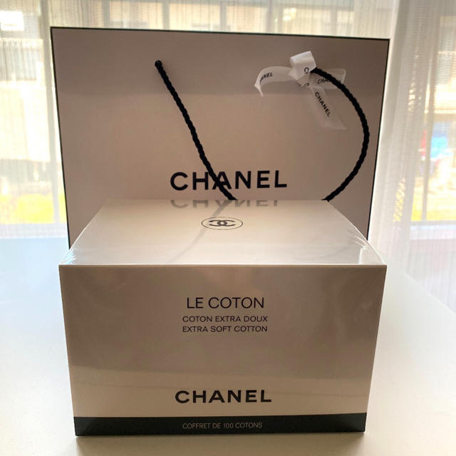 CHANEL(シャネル)のシャネル ル・コットン 100枚 コスメ/美容のメイク道具/ケアグッズ(コットン)の商品写真