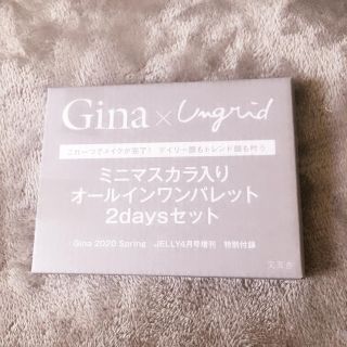 アングリッド(Ungrid)のGina付録　オールインワンパレット2daysセット(コフレ/メイクアップセット)