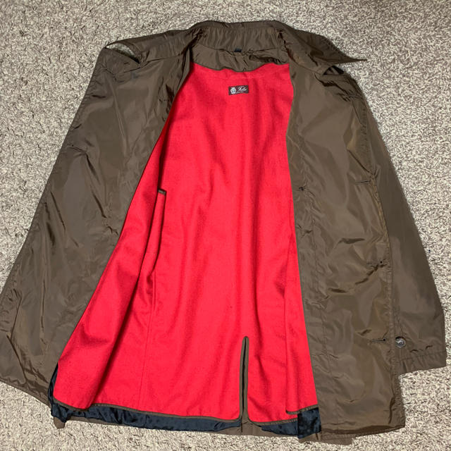 Felisi - Made in Italy フェリージ ナイロントレンチコート Sの Felisi - Made in Italy フェリージ ナイロントレンチコート Sの