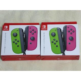 任天堂 Joy-Con (L) ネオングリーン /(R) ネオンピンク 2セット(その他)