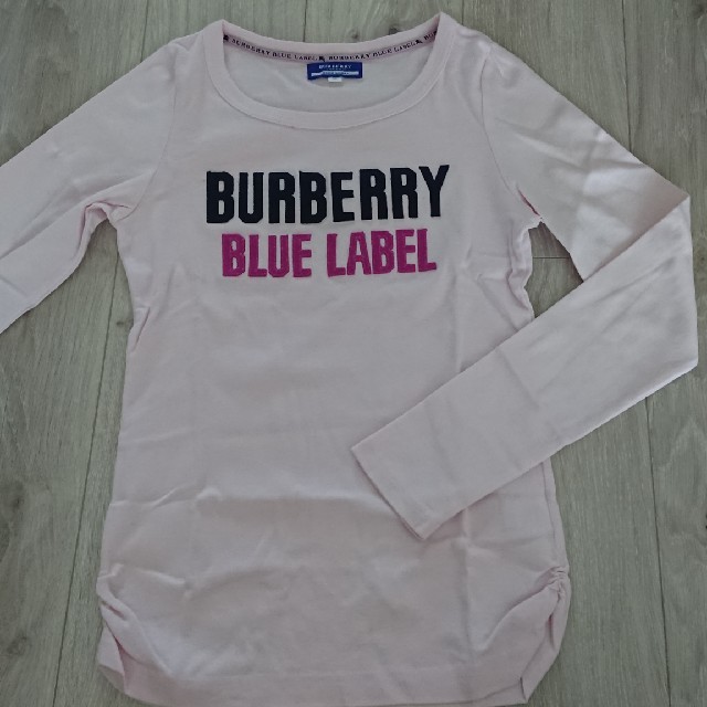 BURBERRY BLUE LABEL(バーバリーブルーレーベル)の4/18までお取置き⭐︎BURBERRY BLUE LABEL☆ロゴロンT☆新品 レディースのトップス(Tシャツ(長袖/七分))の商品写真