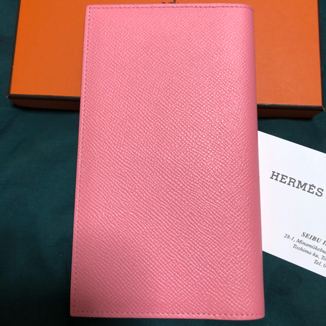 Hermes(エルメス)の♡様専用　エルメス　新品　手帳カバー　ヴィジョン　ローズコンフェッティ　ピンク レディースのファッション小物(その他)の商品写真