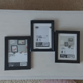 イケア(IKEA)のIKEA☆写真立て  3個セット(フォトフレーム)