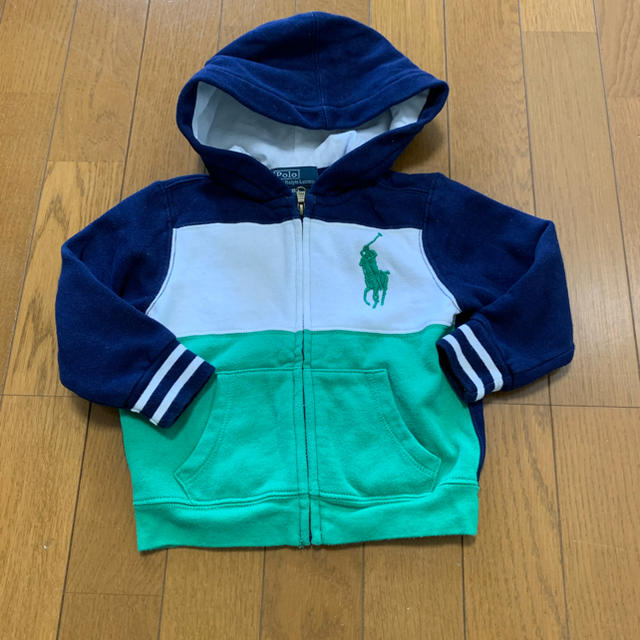 Ralph Lauren(ラルフローレン)のラルフローレン  パーカー　18M キッズ/ベビー/マタニティのベビー服(~85cm)(シャツ/カットソー)の商品写真