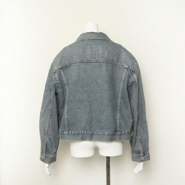 お歳暮 - Balenciaga バレンシアガ 再構築デニムジャケット ブルー 34
