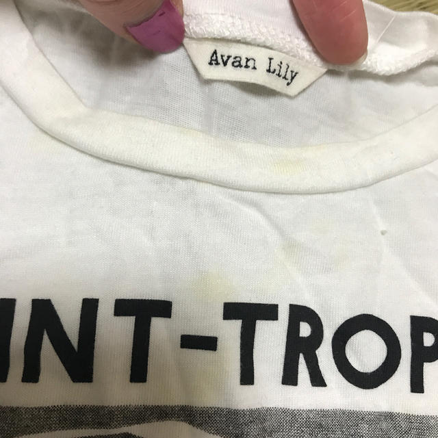 Avan Lily(アバンリリー)のTシャツ　Ｓ キッズ/ベビー/マタニティのベビー服(~85cm)(Ｔシャツ)の商品写真