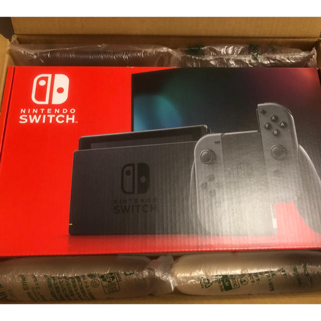 【ギフ_包装】 任天堂 Switch Nintendo - Switch Nintendo ニンテンドー 新品 グレー スイッチ 家庭用ゲーム機本体