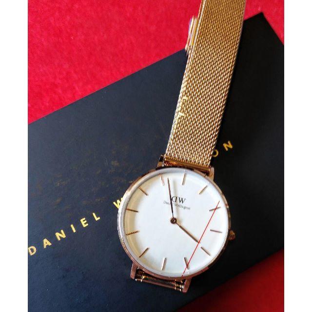 Daniel Wellington(ダニエルウェリントン)の【新品】★ダニエルウェリントン/腕時計/32mm/ピンクゴールド レディースのファッション小物(腕時計)の商品写真