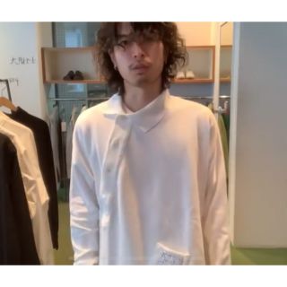 ヨウジヤマモト(Yohji Yamamoto)のSOSHIOTSUKI | KIMONO BREASTED POLO(シャツ)