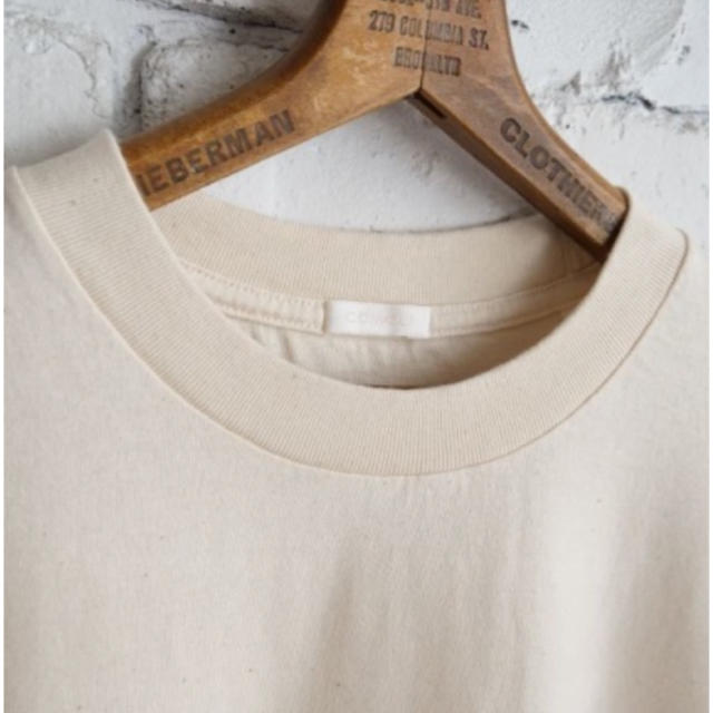 COMOLI(コモリ)のCOMOLI 空紡天竺半袖クルーTシャツ [エクリュ]  メンズのトップス(Tシャツ/カットソー(半袖/袖なし))の商品写真