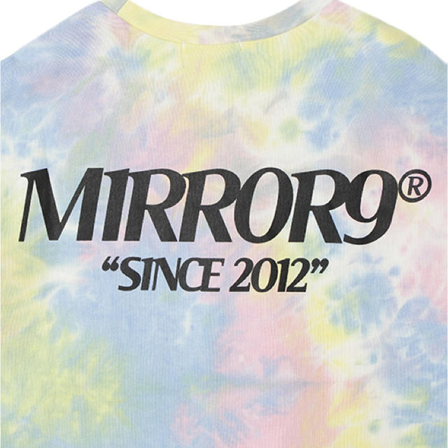 完売！【MIRROR9】Tie-dye longsleeve Tshirts