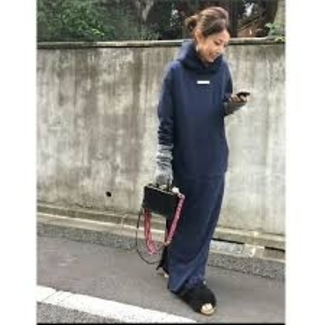 L'Appartement DEUXIEME CLASSE(アパルトモンドゥーズィエムクラス)のAMERICANA Side Sweat ワンピース レディースのワンピース(ロングワンピース/マキシワンピース)の商品写真