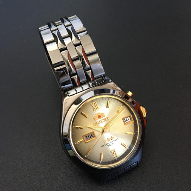 ORIENT(オリエント)の【オリエント腕時計】自動巻 防水(50m) メンズ メンズの時計(腕時計(アナログ))の商品写真