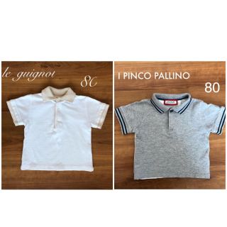 イピンコパリーノ(I PINCO PALLINO)の I PINCO PALLINO  イピンコパリーノ　半袖ポロシャツ(シャツ/カットソー)