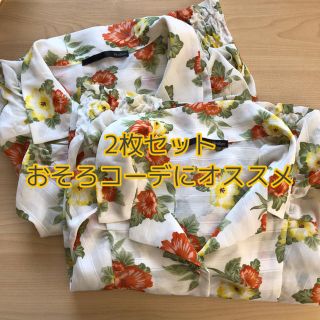 ヘザー(heather)の花柄シャツ 2枚セット【おそろコーデに♡】(Tシャツ(半袖/袖なし))