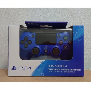 ソニー(SONY)の純正 PS4ワイヤレスコントローラー Dualshock 4 wave blue(その他)