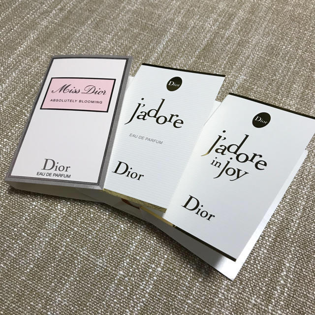 Christian Dior - Dior ＊ 香水 ＊ サンプル3点セットの通販 by Chun-Chan shop｜クリスチャンディオール