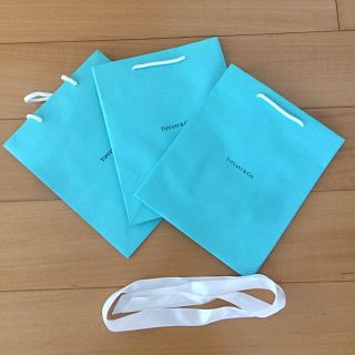 ティファニー(Tiffany & Co.)のティファニー 未使用 ショッパー 美品 リボン付(ショップ袋)