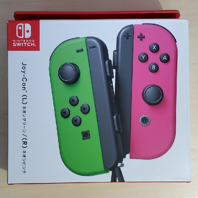 Switch　Joy-Con　ネオングリーン&ネオンピンク　ジョイコン