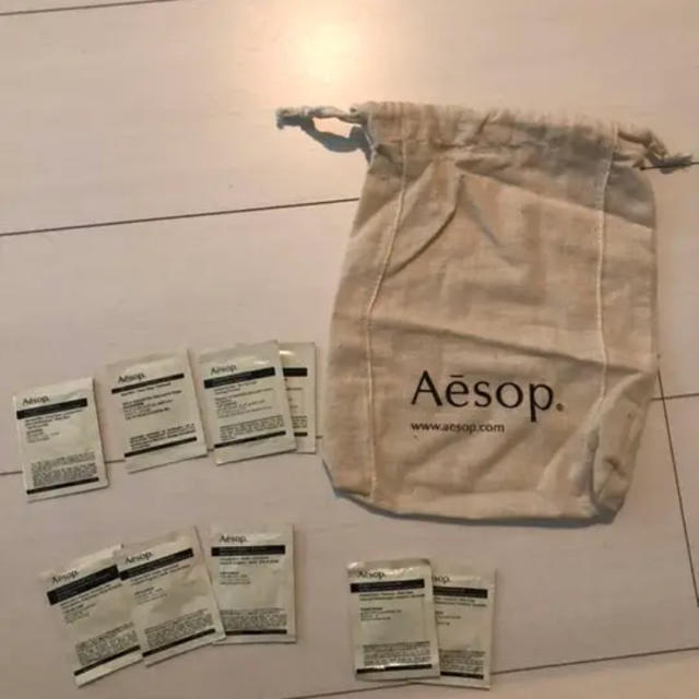 Aesop(イソップ)のAesop お試しセット  ショップ袋 コスメ/美容のベースメイク/化粧品(その他)の商品写真