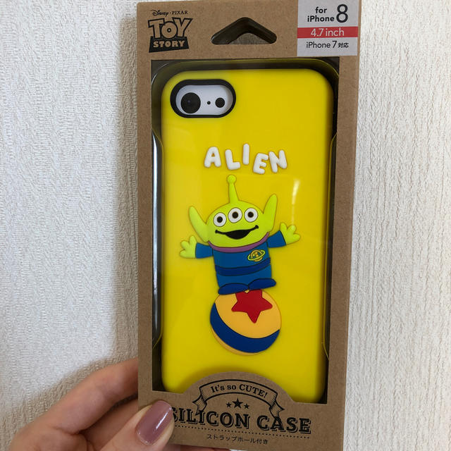 Disney(ディズニー)のリトルグリーンメン iphoneケース スマホ/家電/カメラのスマホアクセサリー(iPhoneケース)の商品写真