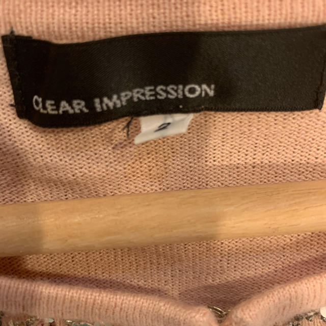 CLEAR IMPRESSION(クリアインプレッション)のCLEAR IMPRESSION（クリアインプレッション）ボレロカーディガン  レディースのトップス(カーディガン)の商品写真