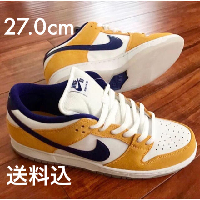 NIKE(ナイキ)のNIKE SB Dunk Low  LASER ORANGE  27.0cm メンズの靴/シューズ(スニーカー)の商品写真