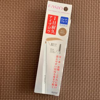 コーセー(KOSE)のファシオ パワフルステイ アイブロウ ペンシル ライトブラウン BR301(アイブロウペンシル)