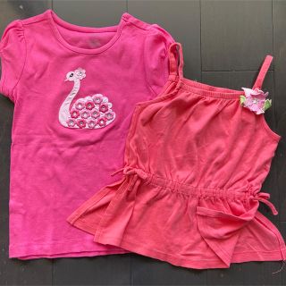 ジンボリー(GYMBOREE)のGYMBOREETシャツキャミソールセット(Tシャツ/カットソー)